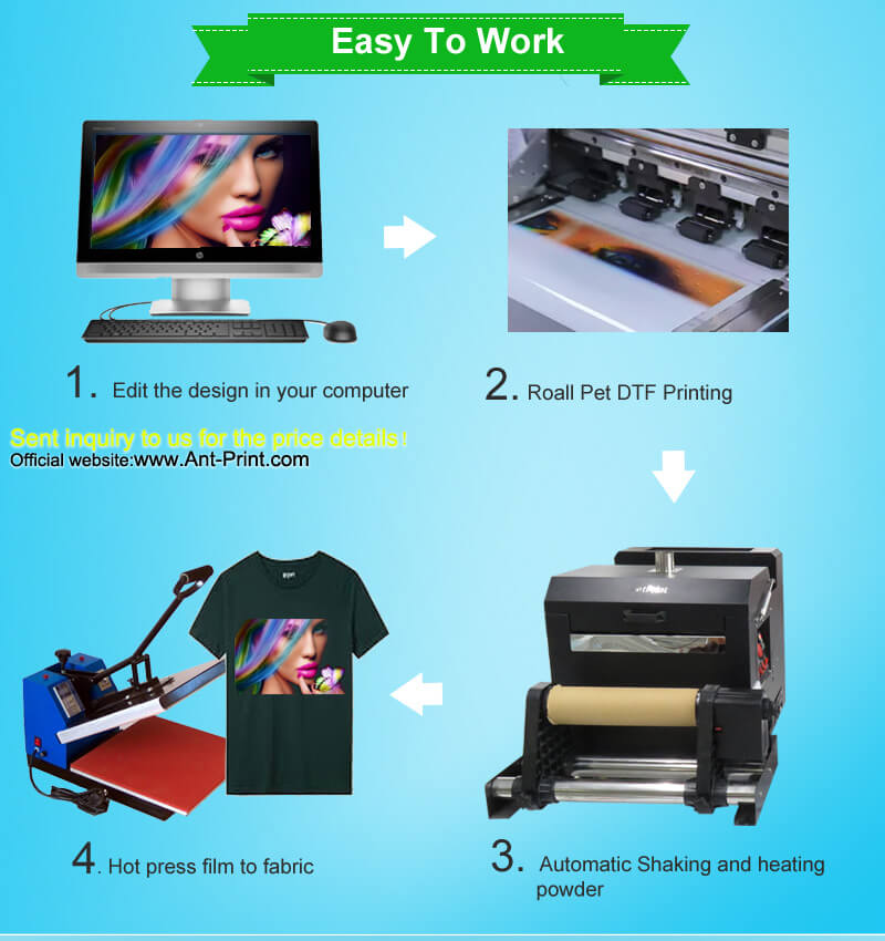 2023 best dtf printer double epson dx9 printhead dtf printing for sale