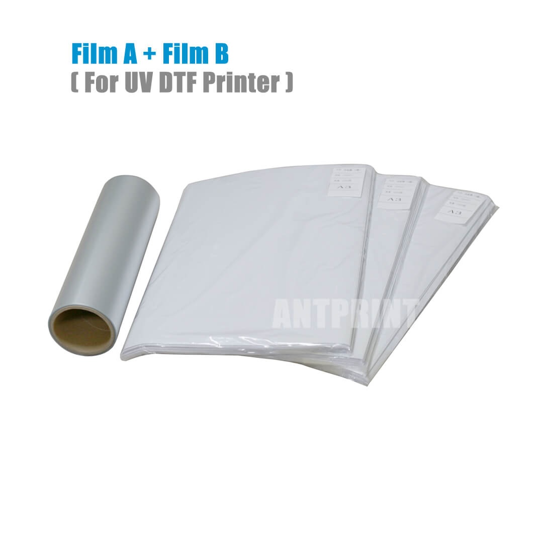 A3 DTF Film 197枚入り A3 UV DTF Transfer Film For UV Flatbed DTF Printing | AntPrint