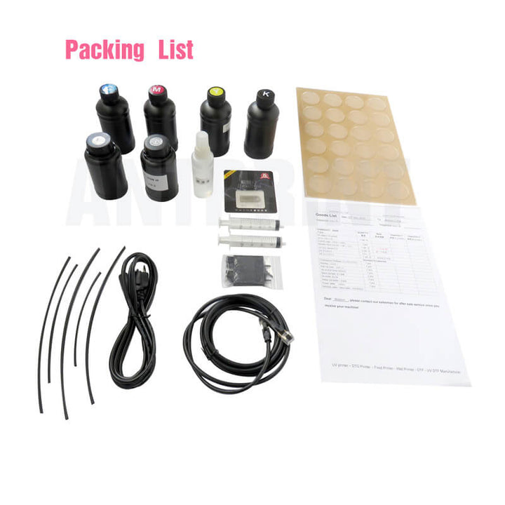 New A4 small uv printer price uv printing on wood with epson dx10