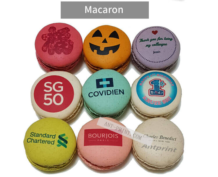 Edible Ink Macaron Printer Cookies Biscuit Candy Donuts Chocolate Food Printer