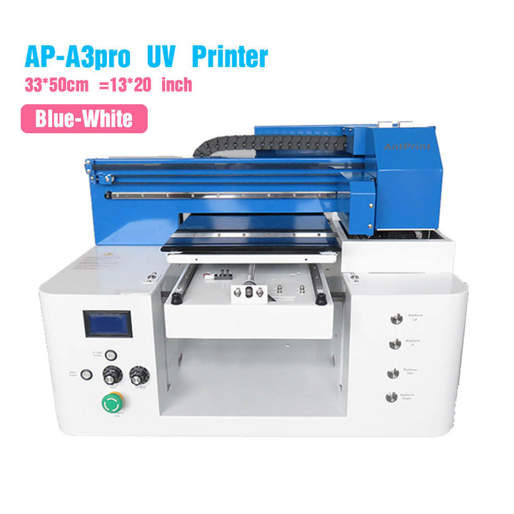 13‘’ Desktop A3 UV Printer On Glass Wood Acrylic Different Materials