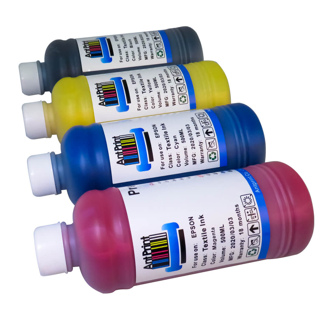Antprint DTG Textile Ink For Epson Printhead Series Direct To Garment Printer