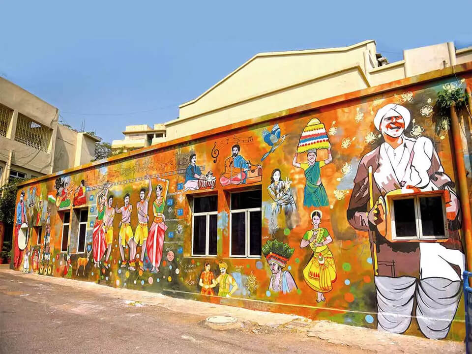 wall printer outdoor printing