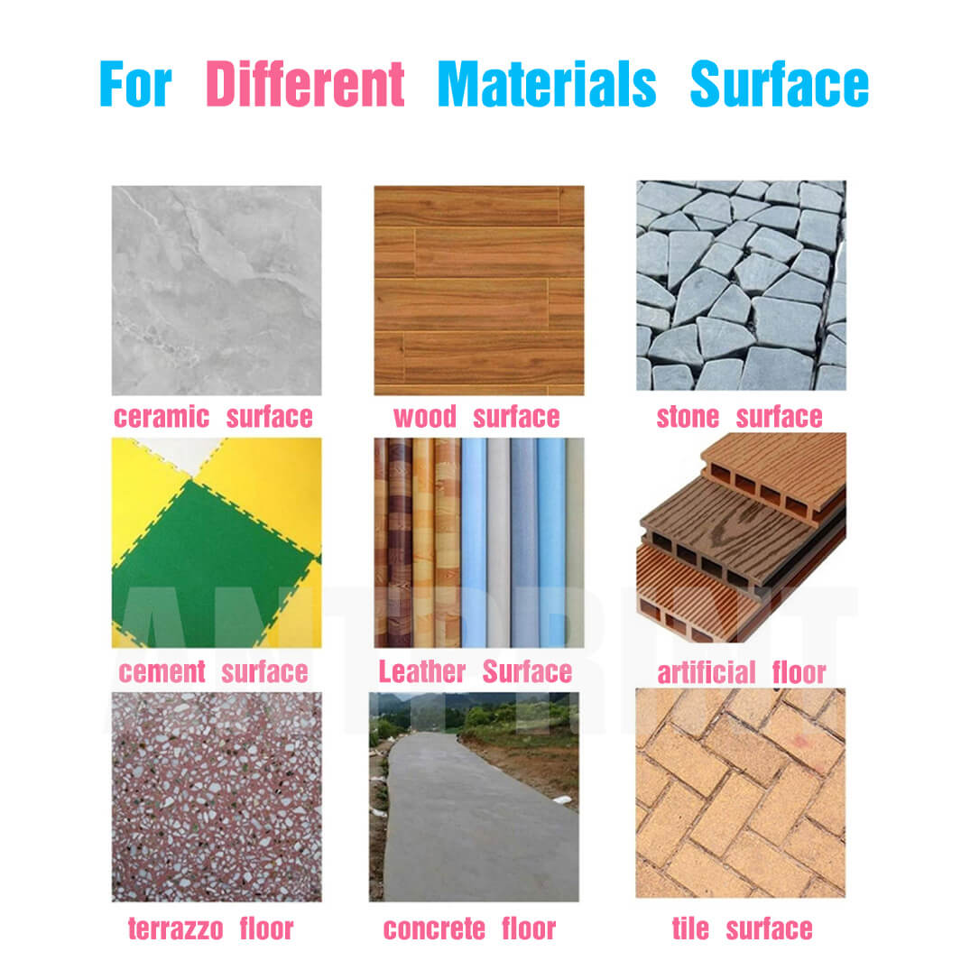 wall printing on different materials
