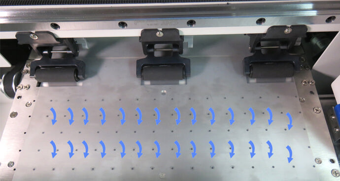 dtf printing machine with suction platform