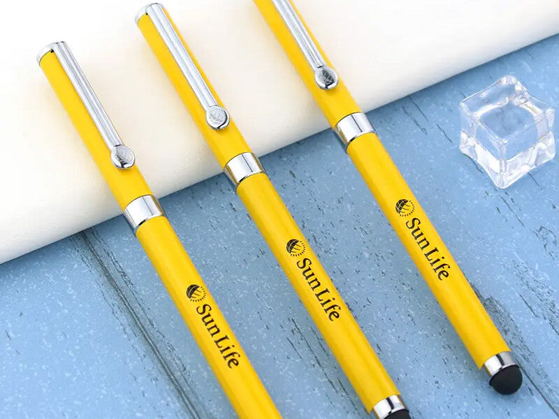 uv printed dark background ball pens