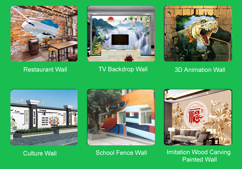 wall printing videos