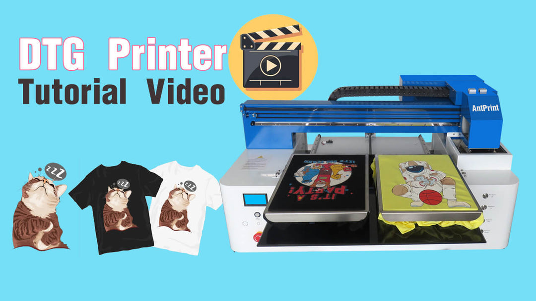 DTG Printer Tutorial Video
