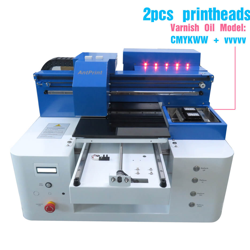 A3 UV Flatbed Printer impresora A3 UV Printer with Rotary For