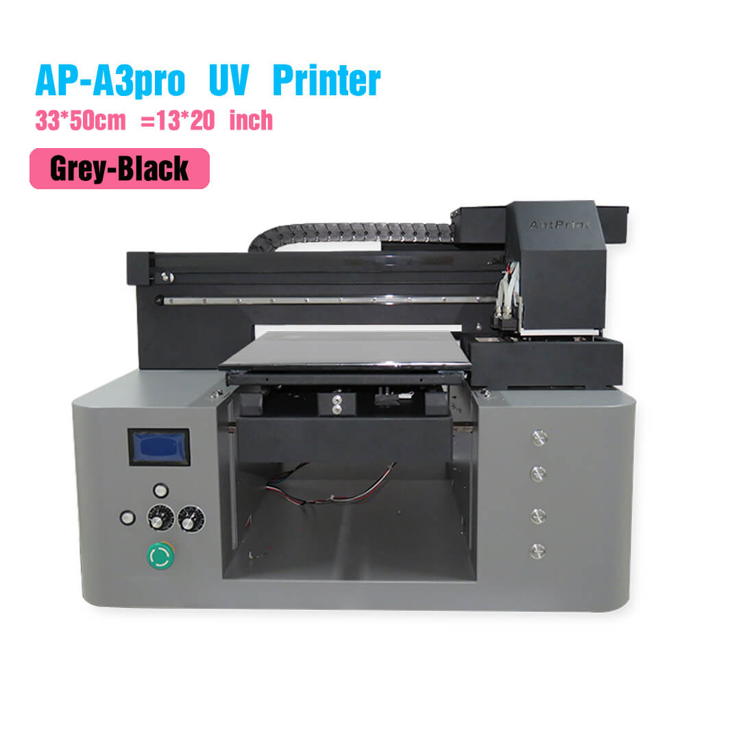 A3 UV Flatbed Printer impresora A3 UV Printer with Rotary For