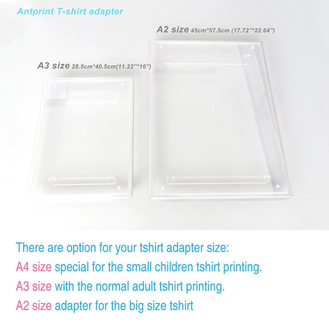 dtg printer A3 A4 size tshirt adapter