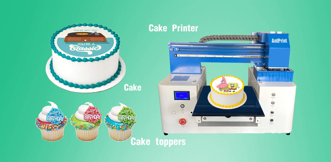 Cake Printer Design Food Printer For Cake Chocolate Macaron Cookies etc. | AntPrint ...