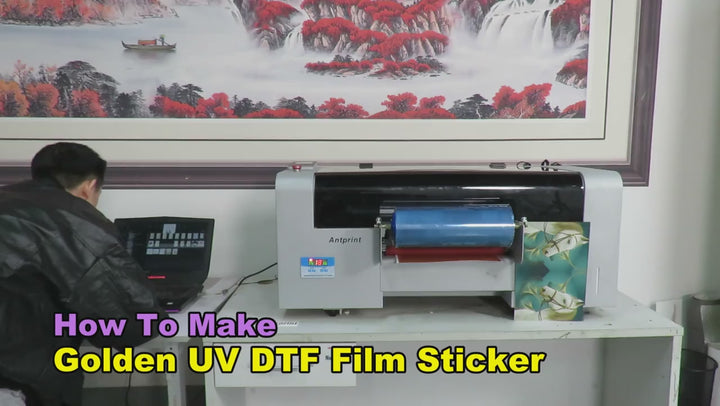 Roll-In-Roll UV DTF Transfer Film For UV-DTF-Printer