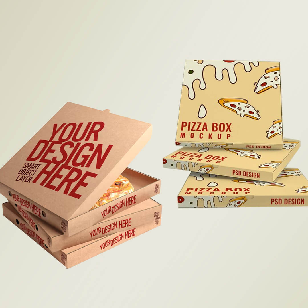 custom printed pizza boxes